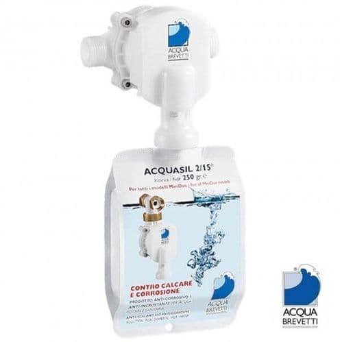 Acqua Brevetti MiniDUE ½ Liquid Water Softener - 17 LPM - No Salt Water Softener
