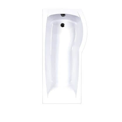 Carron Delta P Shaped Right Hand Showerbath 1700 x 800mm