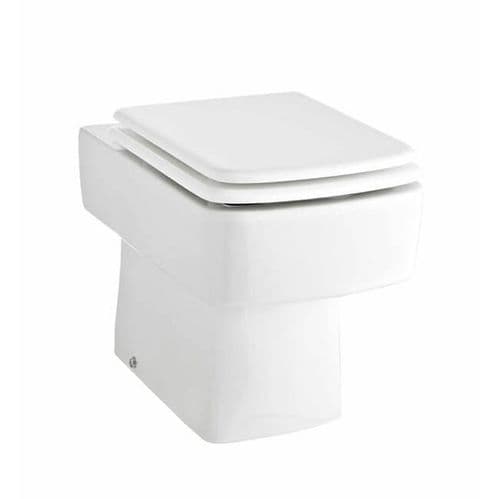 NUIE Bliss Ceramic Back To Wall Toilet H: 400 x W: 350 x D: 520mm