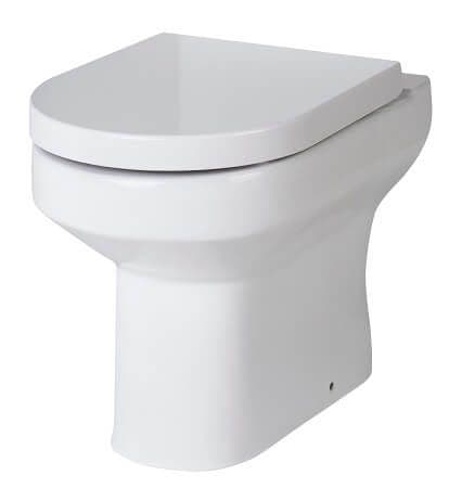 NUIE Harmony Back To Wall Toilet 410 x 360 x 510mm