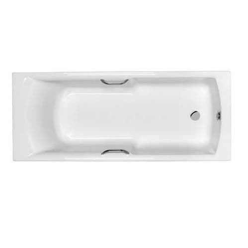 Carron Axis Easy Access Bath with Twin Grips 1600mm x 700mm