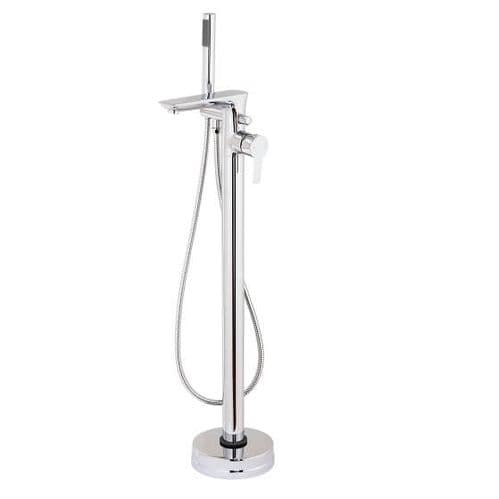 Jupiter Dublin Chrome Free Standing Bath Shower Mixer - PED005