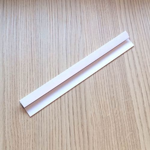 Jupiter End Cap White - For use with 8mm or 10mm Panels