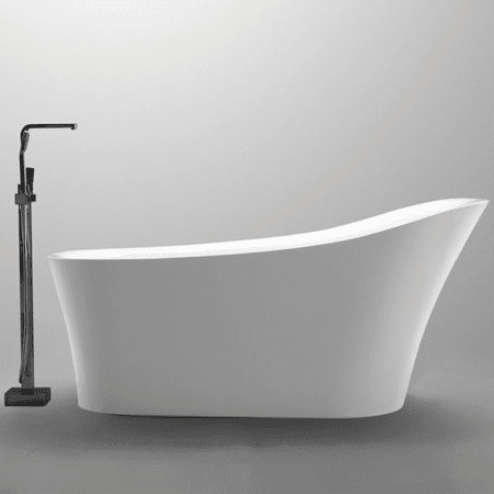 Jupiter Palermo Designer Modern White Slipper Freestanding Bath 1700mm x 800mm