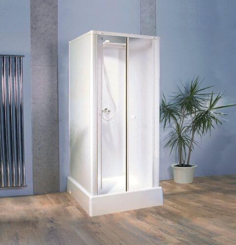 Kinedo Consort Watertight Saloon Door Shower Pod Cubicle 815mm x 815mm Silicon Free Cabin