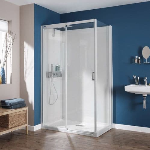 Kinedo Kinemagic 1400mm x 700mm Design Corner Watertight Sliding Door Shower Cubicle
