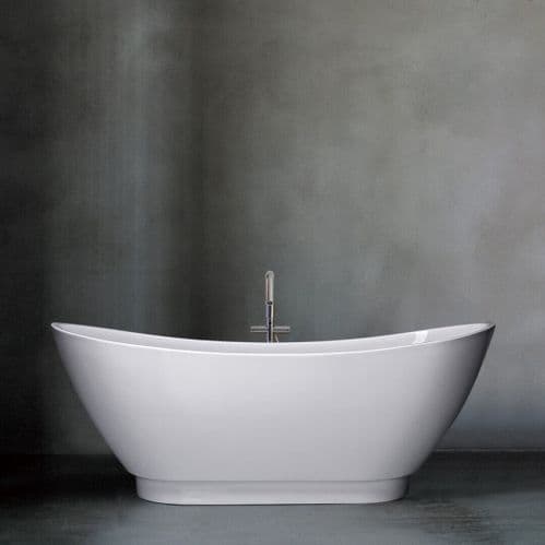 Paris 1750mm x 750mm Designer Double Ended White Freestanding Bath