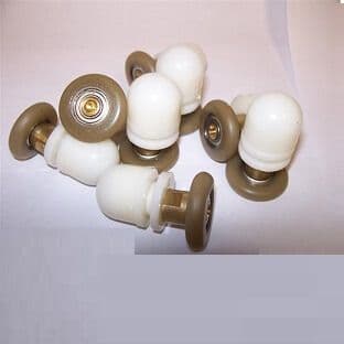Steam and Hydro Shower Door Rollers with Adjustable Cams For Showers Model 060