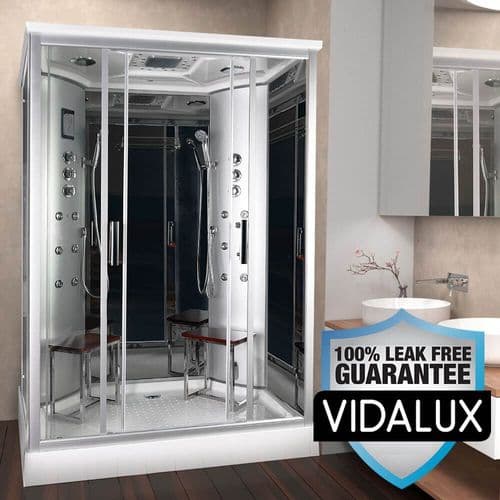 Vidalux Fusion 1200 x 900 Steam Shower Cabin
